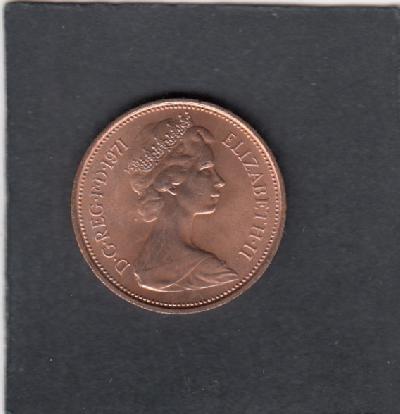 Beschrijving: 2 Pence ELIZABETH II